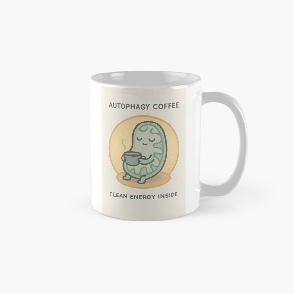 Item preview, Autophagy Coffee | Clean Energy Inside | Wellness Mug designed and sold by Yohei-Studio.