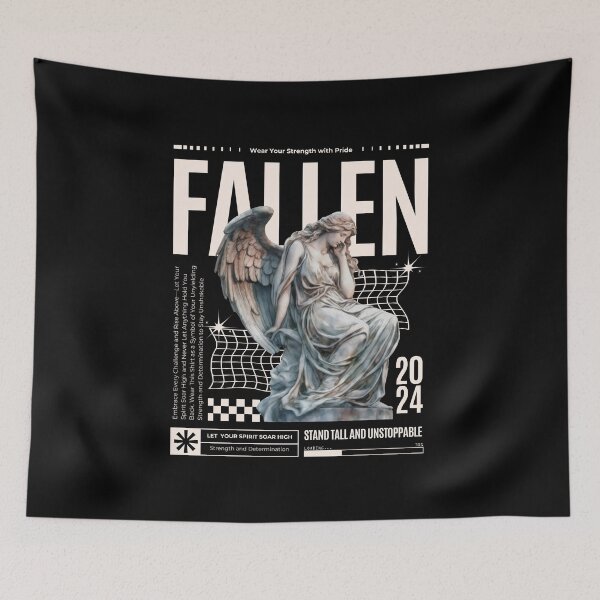 Item preview, Fallen Angel—Broken but Still Flying designed and sold by EstlandShop.