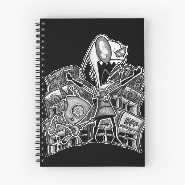 Item preview, ACID INVADERZ B/W designed and sold by pezoid.