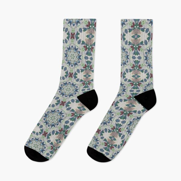 Item preview,  Dainty Folk Flora  Pattern by Jenny Meehan 7 designed and sold by Jenny Meehan Art Prints and Patterns  .