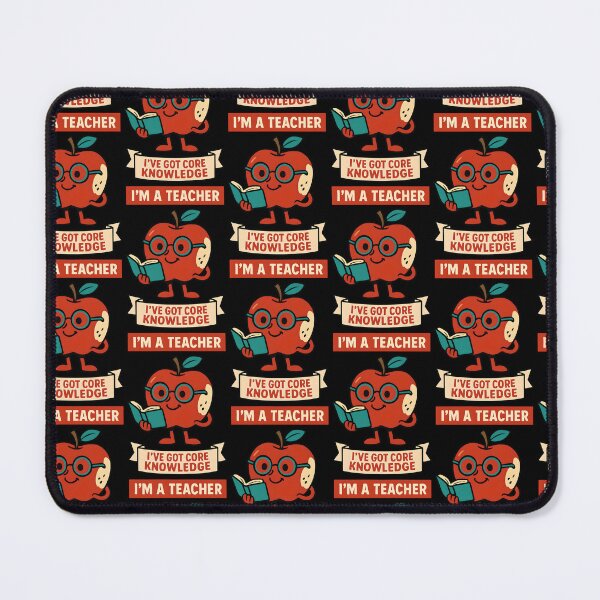 Item preview, I’m a Teacher I’ve Got Core Knowledge Funny Apple Pun Design designed and sold by TeeTimeTreasure.