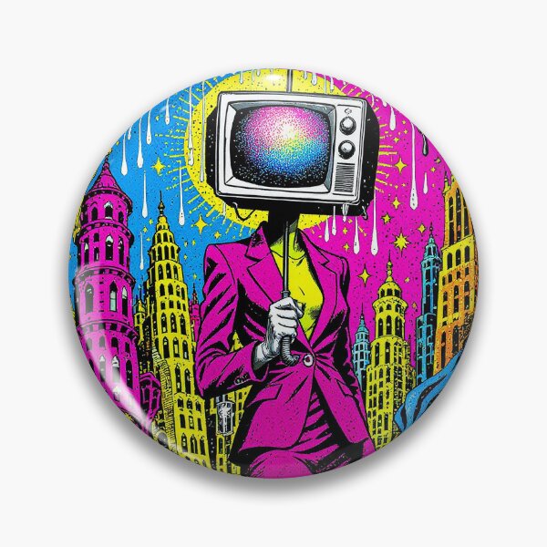 Item preview, Urban Surreal: The TV-Headed Businesswoman designed and sold by PictorialWhimsy.
