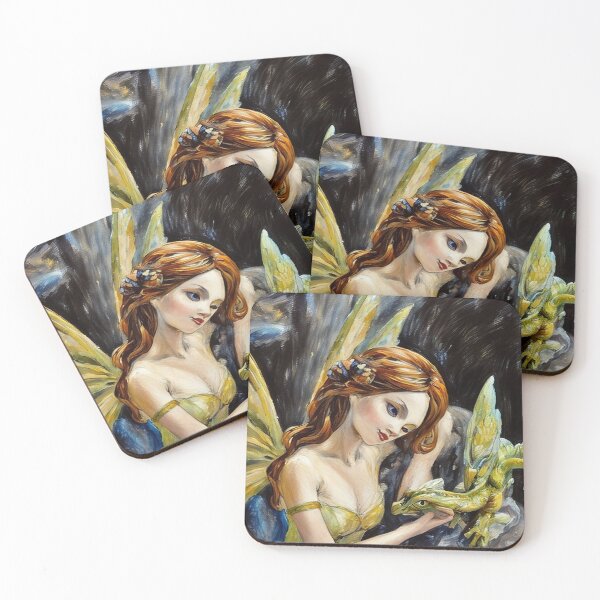 Item preview, The Fairy and the Dragon designed and sold by tomorrowsart.