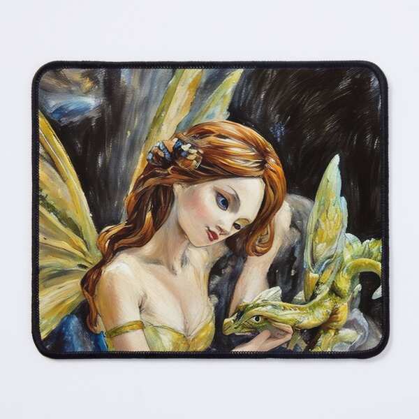 Item preview, The Fairy and the Dragon designed and sold by tomorrowsart.