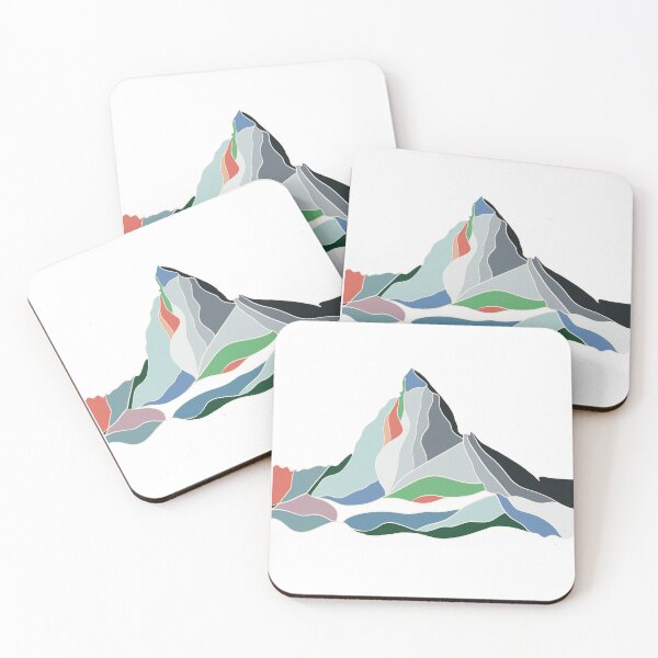 Item preview, Mountain Wall Art Print — Abstract Landscape Art designed and sold by iampaulmorris.