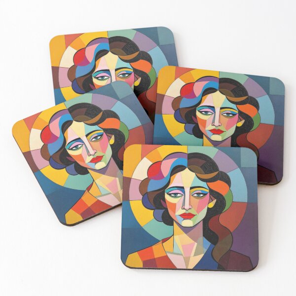 Item preview,  Abstract Portrait of a Dreamer – Complicated & Dreamy, where Colors meet Thoughts designed and sold by FotoworldEdel.