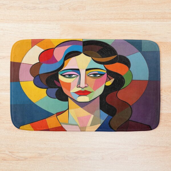 Item preview,  Abstract Portrait of a Dreamer – Complicated & Dreamy, where Colors meet Thoughts designed and sold by FotoworldEdel.