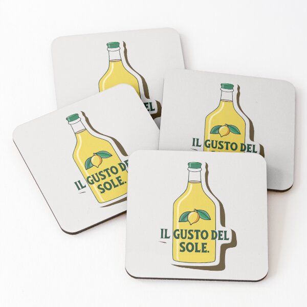 Item preview, Il Gusto del Sole Italian Lemon Bottle Art designed and sold by kacperartdesign.