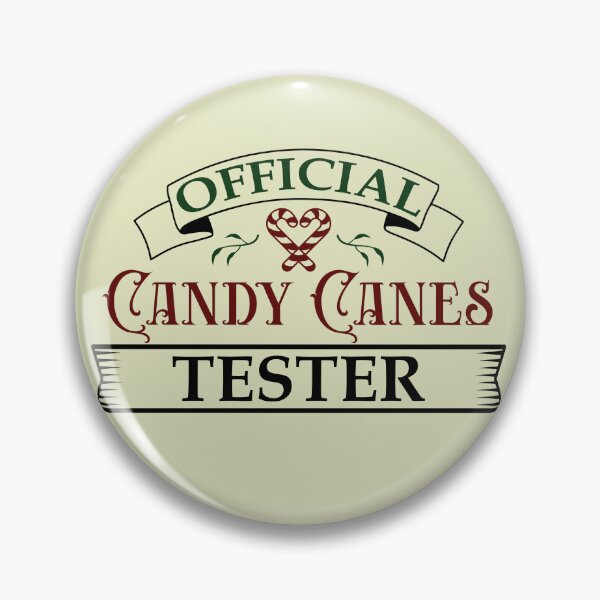 Item preview, Official Candy Canes Tester Christmas Retro designed and sold by ArteLena.