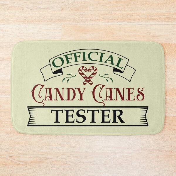Item preview, Official Candy Canes Tester Christmas Retro designed and sold by ArteLena.