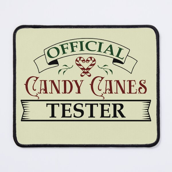 Item preview, Official Candy Canes Tester Christmas Retro designed and sold by ArteLena.