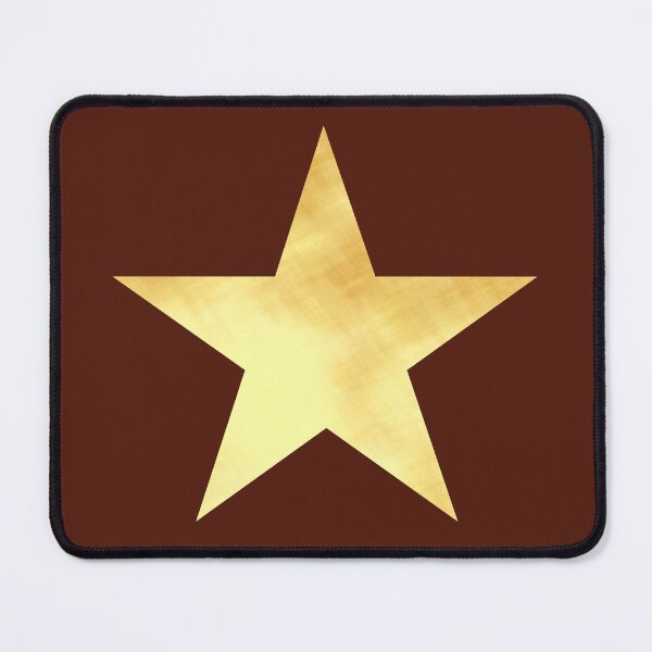 Item preview, Golden Star on brown - Calm, Sensory-Friendly designed and sold by CreaTwinkles.