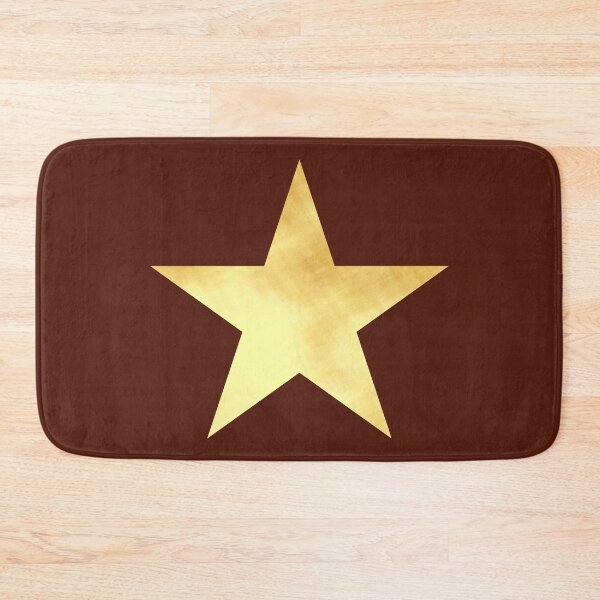 Item preview, Golden Star on brown - Calm, Sensory-Friendly designed and sold by CreaTwinkles.