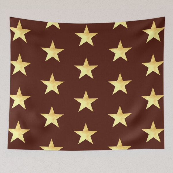 Item preview, Golden Star on brown - Calm, Sensory-Friendly designed and sold by CreaTwinkles.