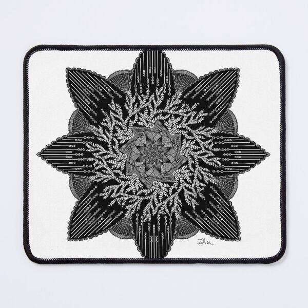 Item preview, Outgrow — Floral Intricate Mandala designed and sold by MelZahrArt.