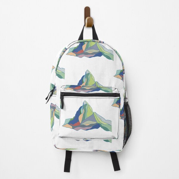 Item preview, Mountain Throw Pillow — Abstract Landscape Art designed and sold by iampaulmorris.