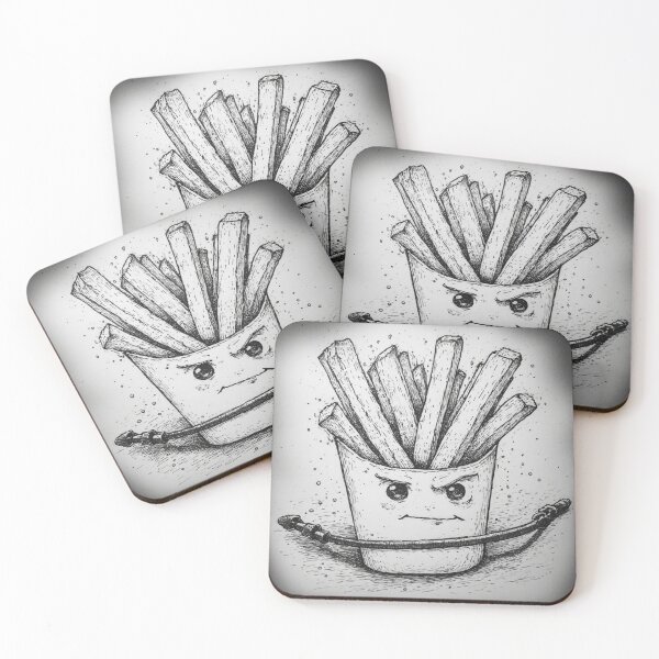 Item preview, "Locked, loaded, and lightly salted—ready to fry your enemies."   designed and sold by YAM716.