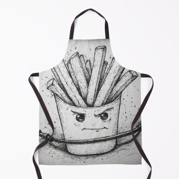 Item preview, "Locked, loaded, and lightly salted—ready to fry your enemies." designed and sold by YAM716.