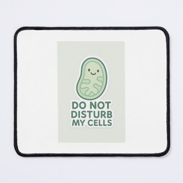Item preview, Do Not Disturb My Cells | Cute Fasting Sticker designed and sold by Yohei-Studio.