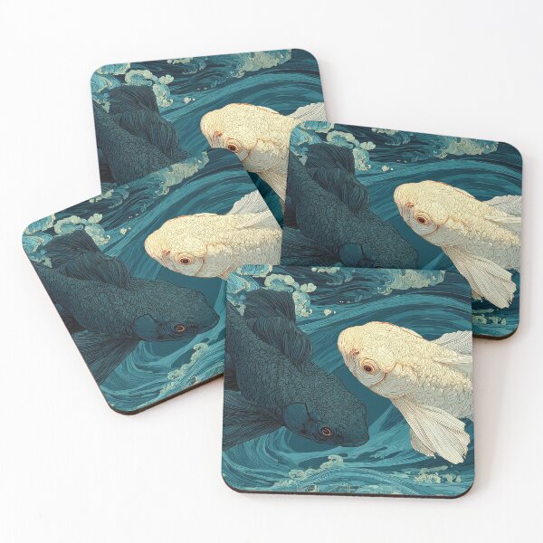 Item preview, Yin and Yang Koi – Harmony of Opposites designed and sold by ajengsusan.