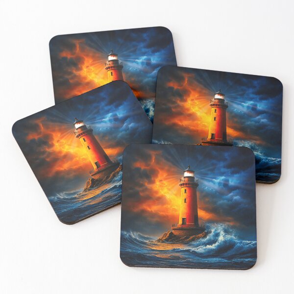 Item preview, The Sentinel of the Raging Storm designed and sold by Alex Bon: Lighthouse to see yourself.