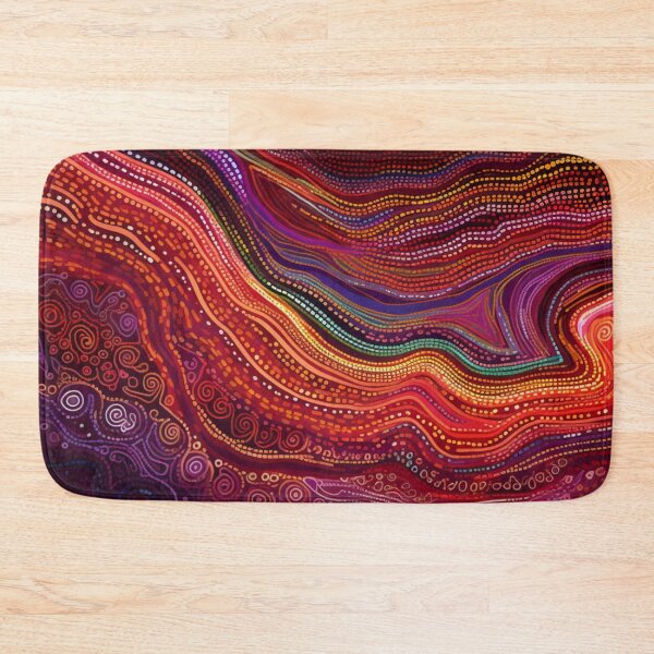Item preview, Aboriginal Inspired Dot Art - Lava Smash designed and sold by GrinGalore.