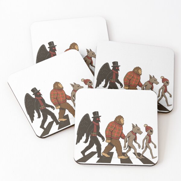 Item preview, Monster Abbey Road Parody T-Shirt designed and sold by Absurd Cult Co..