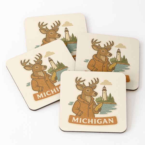 Item preview, Michigan White-Tailed Deer  designed and sold by Tiny Joy World.