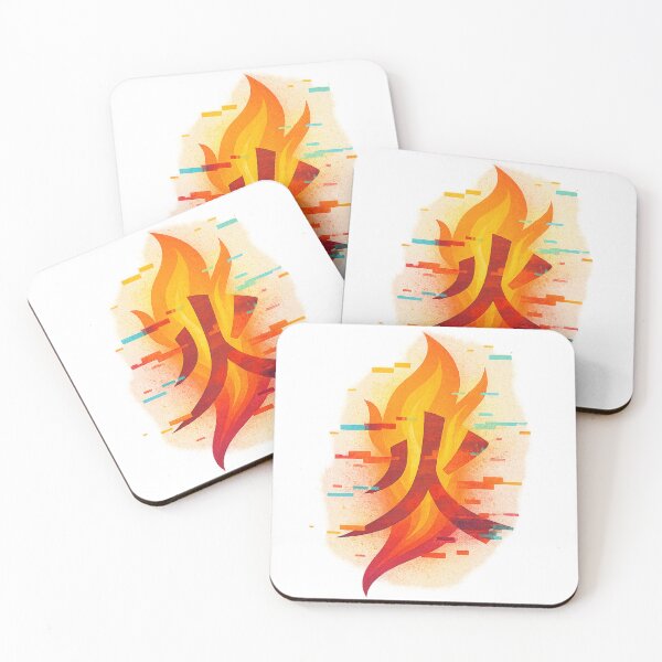 Item preview, Fire Unbound – The Essence of Huǒ (火) designed and sold by Ataqhin.