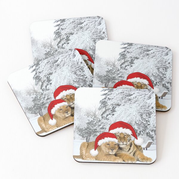Item preview, Tiger Christmas Snow scene designed and sold by Imemewell.