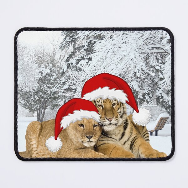 Item preview, Tiger Christmas Snow scene designed and sold by Imemewell.