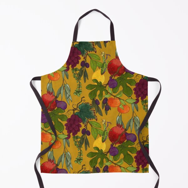Item preview, Greek Autumn Fruits & Olives.yellow designed and sold by Soulape.