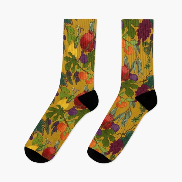 Item preview, Greek Autumn Fruits & Olives.yellow designed and sold by Soulape.