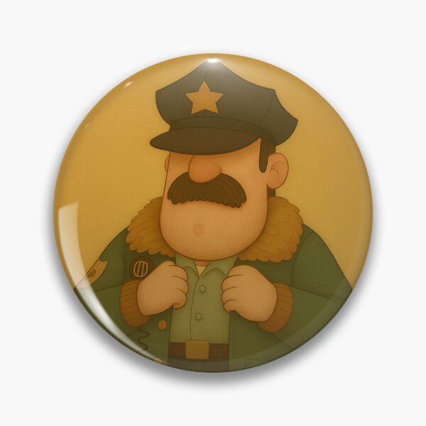 Item preview, Hello Neighbor Character Officer Keith Nielsen High Quality  designed and sold by CRUCIBLE 2020.