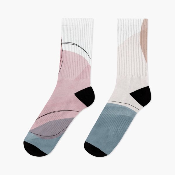 Item preview, Soft abstract shapes in pastel tones designed and sold by anytka.
