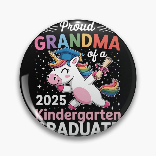 Item preview, Proud Grandma Of A 2025 Kindergarten Graduate Unicorn Dab designed and sold by MonsterBuddiess.