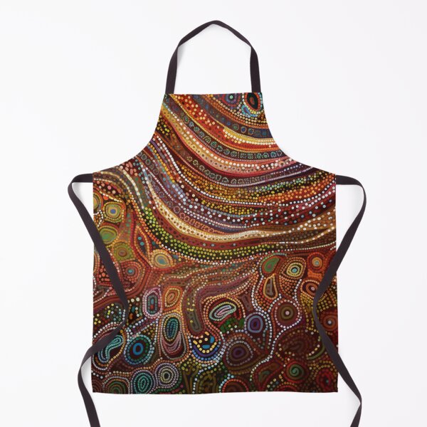 Item preview, Aboriginal Inspired Dot Art - Earth Corrosion designed and sold by GrinGalore.