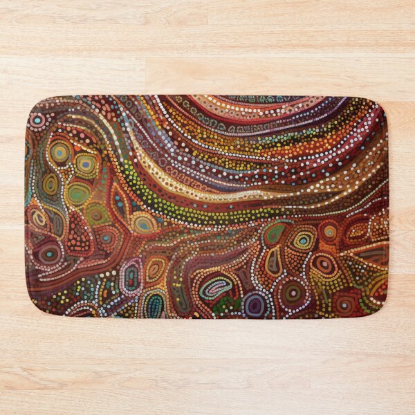 Item preview, Aboriginal Inspired Dot Art - Earth Corrosion designed and sold by GrinGalore.