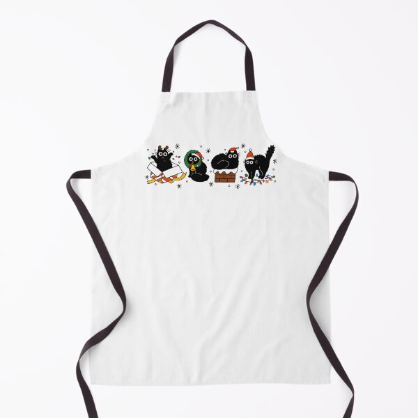 Item preview, Silly Black Cats Christmas Trouble Tangled In Lights designed and sold by Logiamerch.