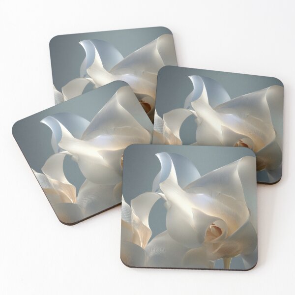Item preview, Delicate white flowers in soft light designed and sold by anytka.
