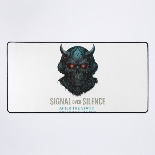 Item preview, Signal Over Silence // After the Static - Metal Edition designed and sold by ChaosCrewCo.