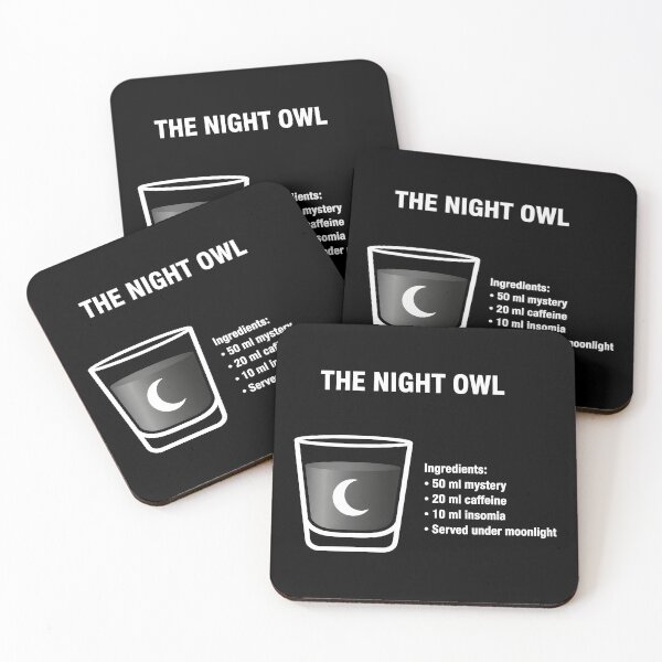 Item preview, I Cocktail - The Night Owl designed and sold by Fuechse.