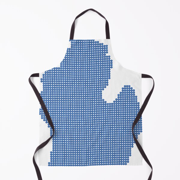 Item preview, Blue Rhinestone Michigan designed and sold by TheIconSmith.