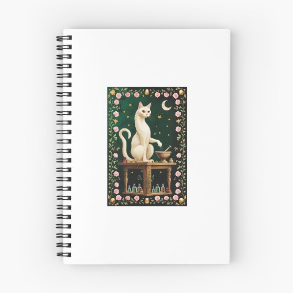 Item preview, Cream Cat Apothecary Medieval Art designed and sold by PictorialWhimsy.