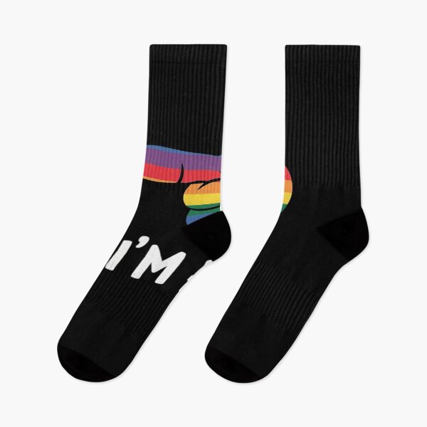 Item preview, I'm Hers Rainbow Lesbian Couple Funny LGBT Pride designed and sold by MinaReinger.