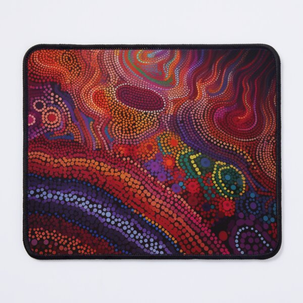 Item preview, Aboriginal Inspired Dot Art - Pure Lava Energy designed and sold by GrinGalore.