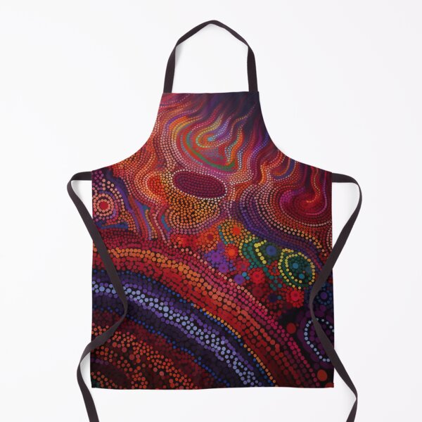 Item preview, Aboriginal Inspired Dot Art - Pure Lava Energy designed and sold by GrinGalore.