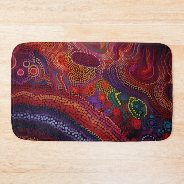 Item preview, Aboriginal Inspired Dot Art - Pure Lava Energy designed and sold by GrinGalore.