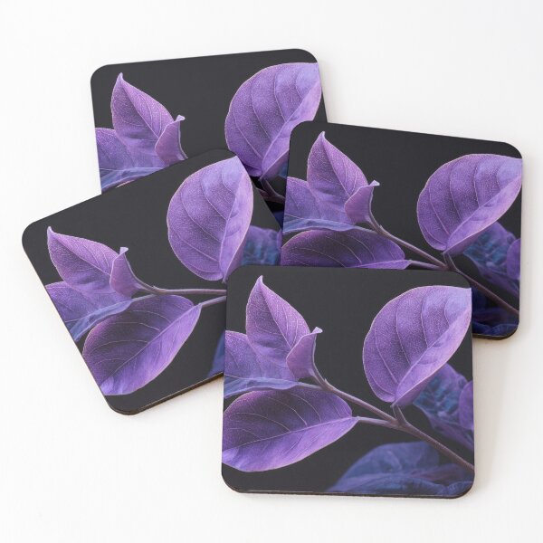 Item preview, Bright leaves on dark background designed and sold by anytka.
