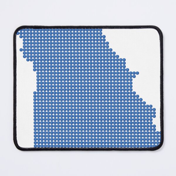 Item preview, Blue Rhinestone Missouri designed and sold by TheIconSmith.